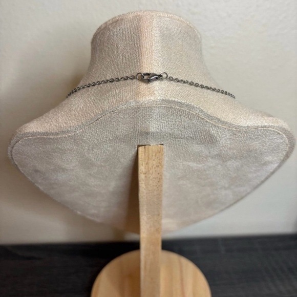 Handmade Silver Swirl Necklace | Waterproof & Tarnish Resistant - Picture 5 of 5